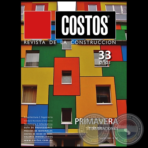 COSTOS Revista de la Construccin - N 300 - Setiembre 2020